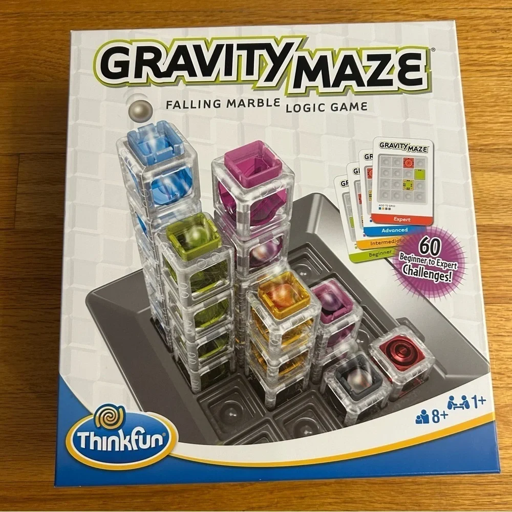 Think! Gravity Maze Marble Run Logic Game
